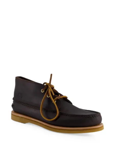 Боти до глезена Timberland с връзки с дантела кафяво