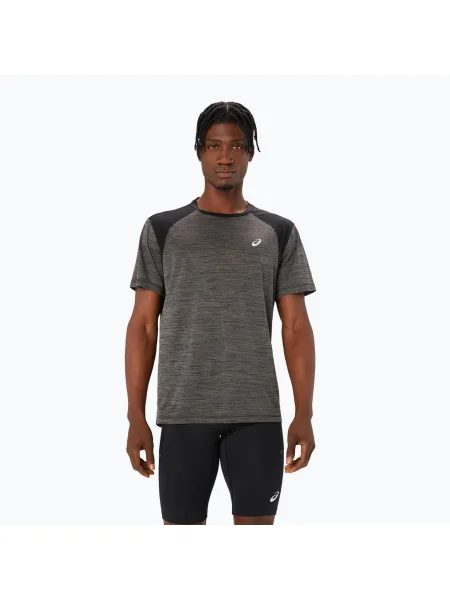 Tricou de alergat pentru bărbați ASICS Road performance black negru