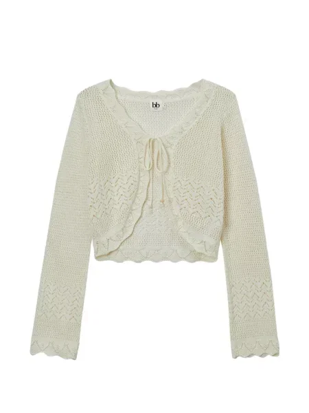 Cardigan B+ab cu legături