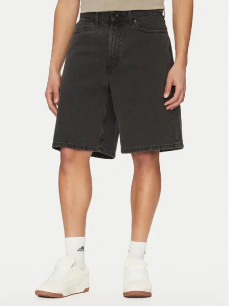 Vans Дънкови шорти Baggy Fit сив