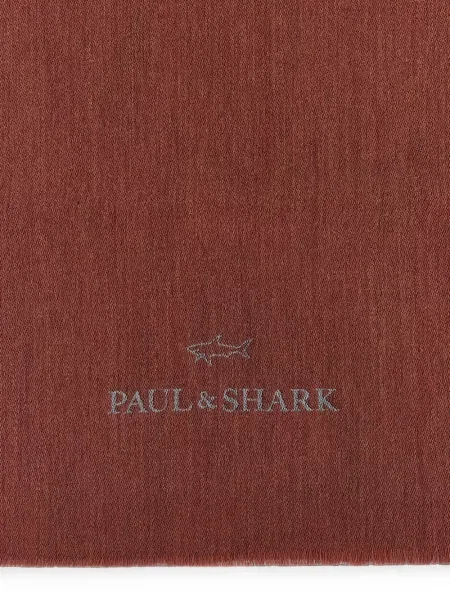 Fular Paul & Shark tricotate maro
