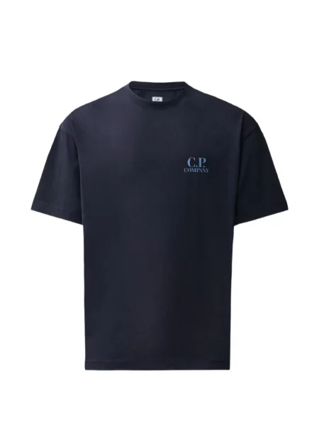 Tricou C.p. Company cu imagine albastru