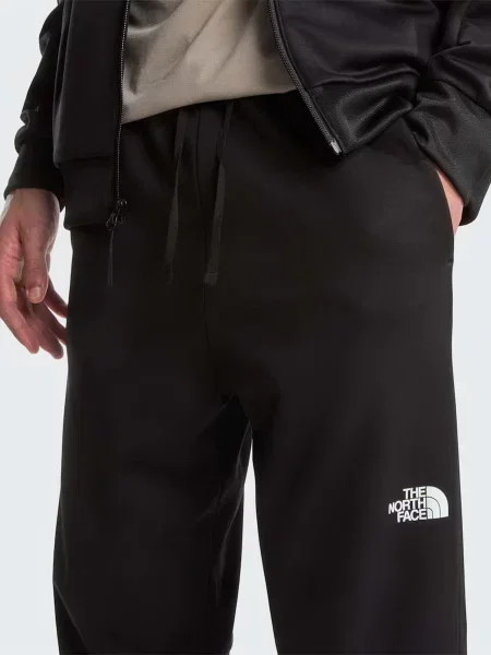 Флисовые спортивные штаны The North Face черные