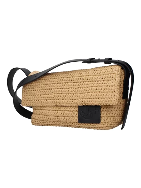 Torebka crossbody Jil Sander beżowa