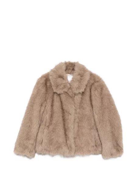 Kožuch 's Max Mara hnedá