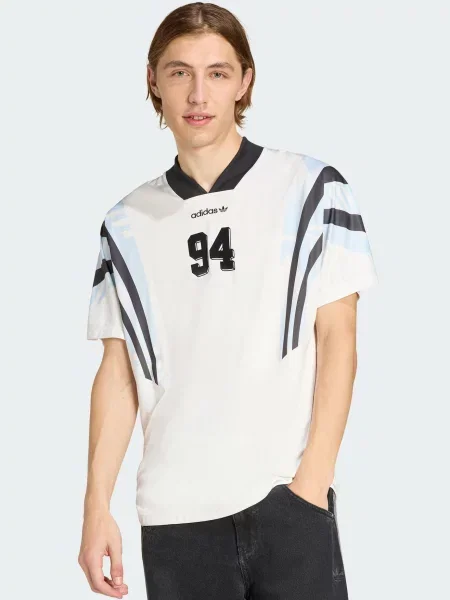 ADIDAS ORIGINALS Majica Santiago črna bela