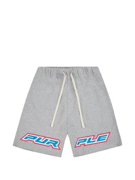 Pantaloni scurți Purple Brand cu imagine gri