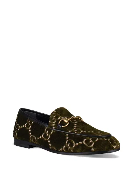 Pantofi loafer Gucci verde