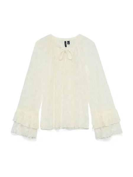 VERO MODA Bluza VMLOULOU' bijela