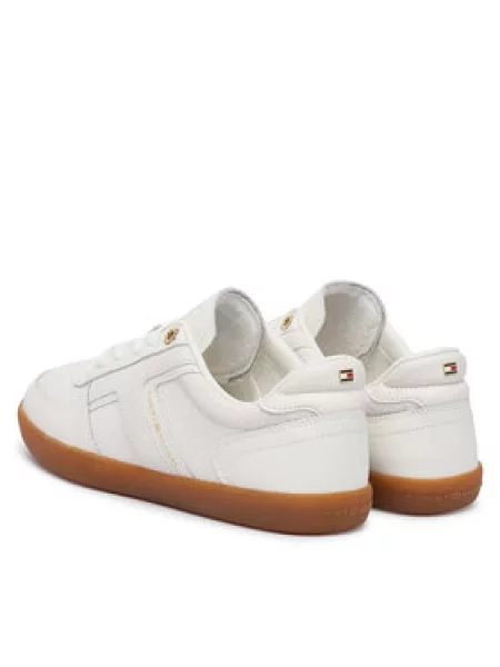 Tommy Hilfiger Laisvalaikio batai Th Tribeca Sneaker Monogram balta