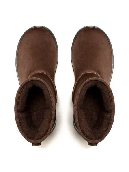 Oldcom ­ Сапоги дутики коричневі