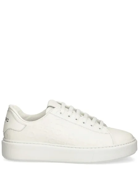 Sneakerși Iceberg din piele alb