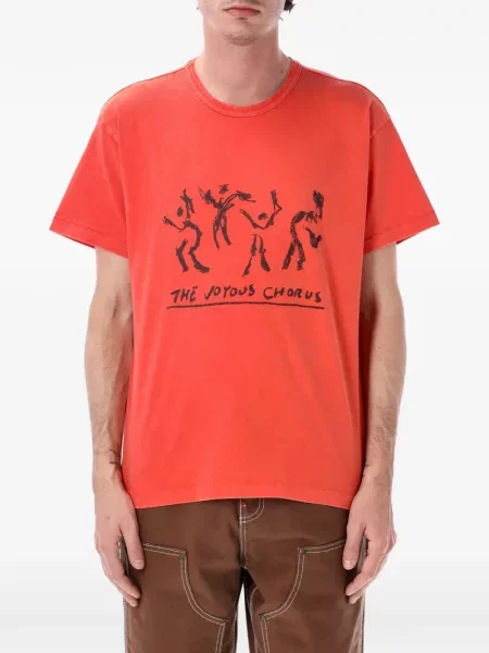 Tricou Vans cu imagine roșu