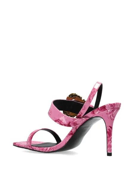 Sandale Versace Jeans Couture cu cataramă roz