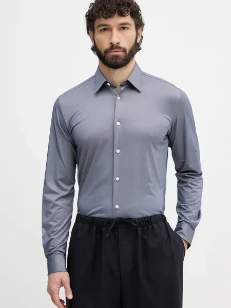 BOSS BLACK Cămașă negru