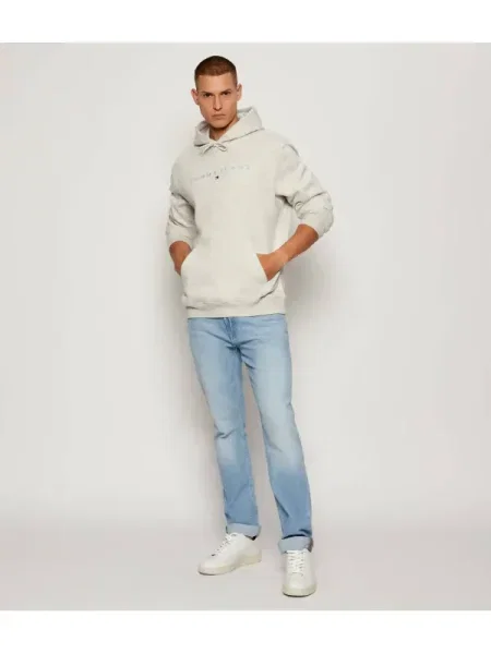 Geacă de blugi Tommy Jeans bej