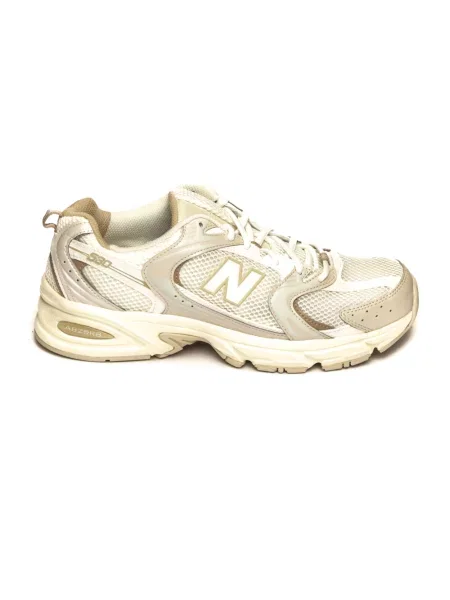 Trampki New Balance skórzane beżowe