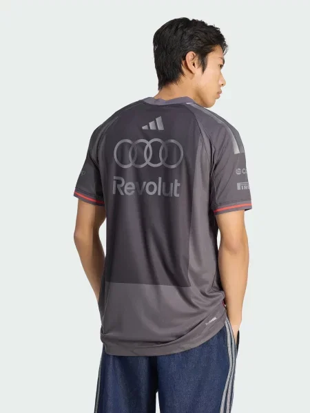Спортивна футболка adidas перероблений сірий