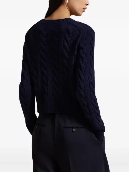 Căciulă Polo Ralph Lauren cu broderie cu dungi cowboy roșu