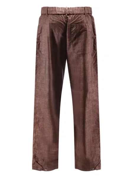 Pantaloni Massimo Osti Studio de lână maro