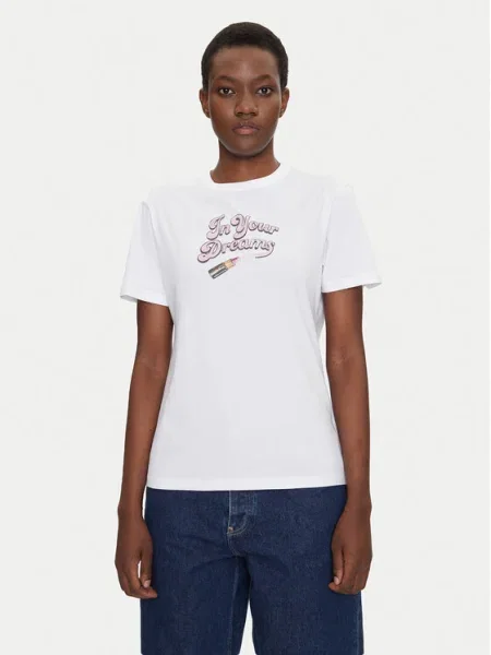 Блуза HUGO дамска с десен зелено