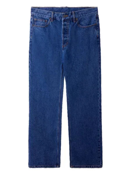 Straight fit džíny Obey modré