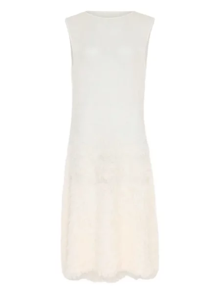 Rochie midi Maison Margiela fără mâneci până la genunchi de costum
