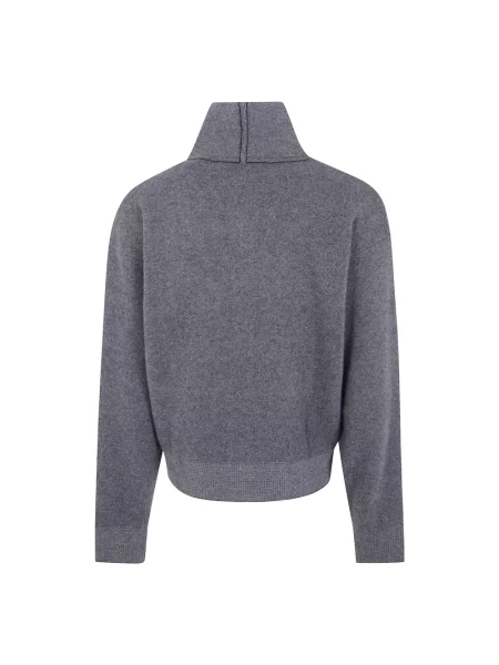 Kardigan Jacquemus wełniany szary
