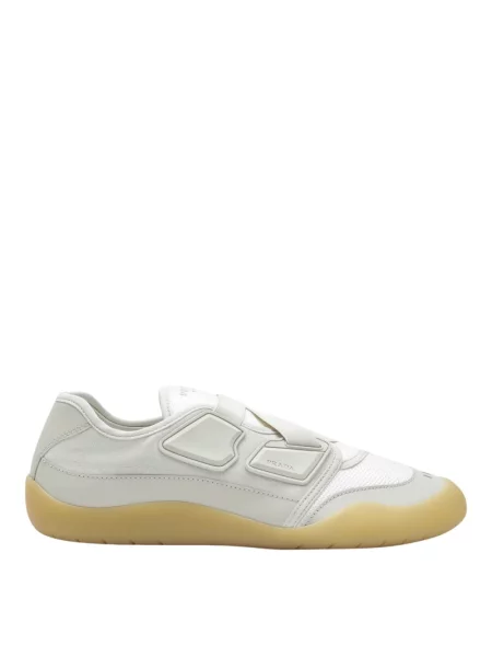 Sneakersy Prada skórzane białe
