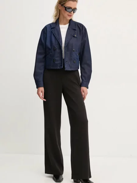 Джинсова куртка G-Star Raw перехідна синій