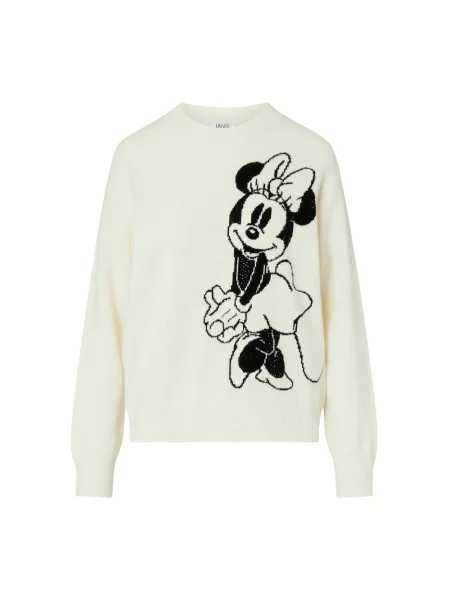 Sweter Liu Jo wełniany biały