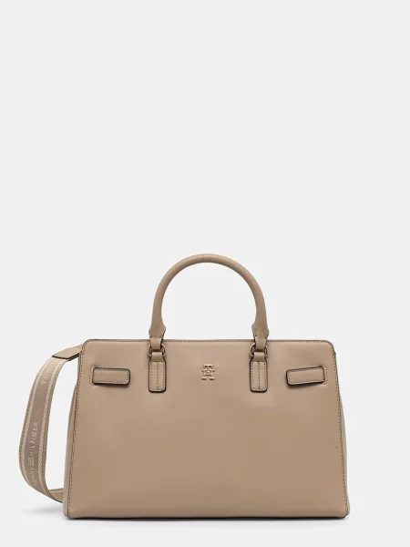 Tommy Hilfiger Geantă Th Joy Satchel bej