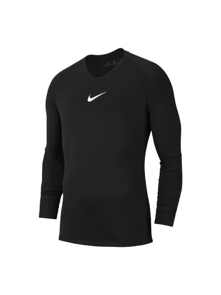 Tričko s dlhými rukávmi Nike čierna