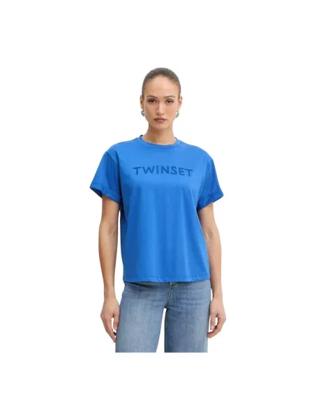 Koszulka Twinset niebieska
