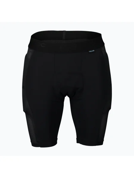 Olcsóbban. Kerékpáros rövidnadrág protektorokkal POC Synovia VPD uranium black. Méret: L fekete