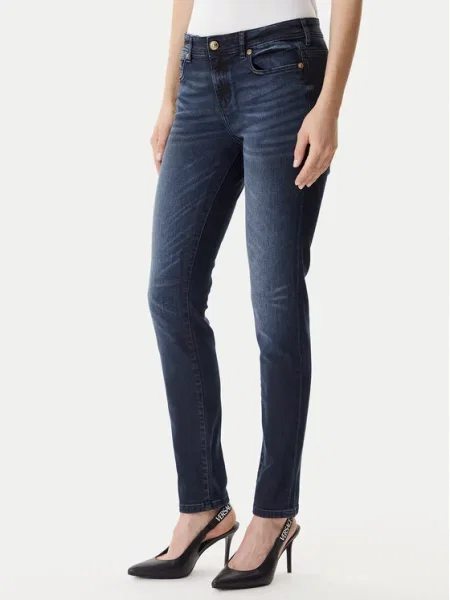 Versace Jeans Couture Джинси CDWAB Skinny Fit cиній