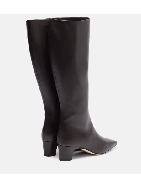 Cizme Manolo Blahnik din piele maro