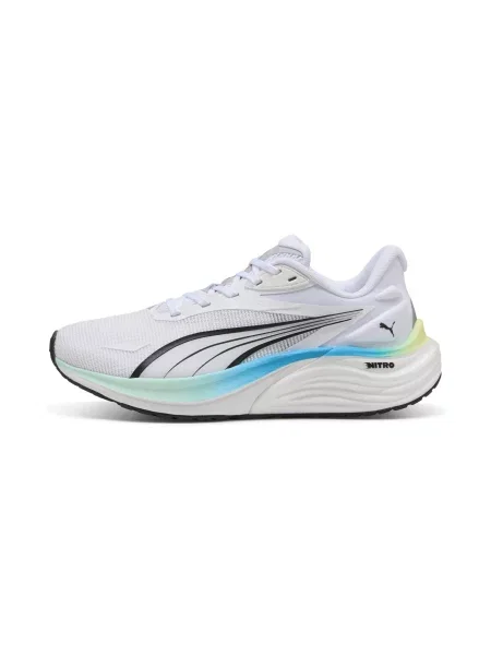PUMA Młodzieżowe buty do biegania Electrify NITRO™ 4 Buty biały