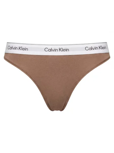 Calvin Klein Underwear Tanga maro pueblo alb