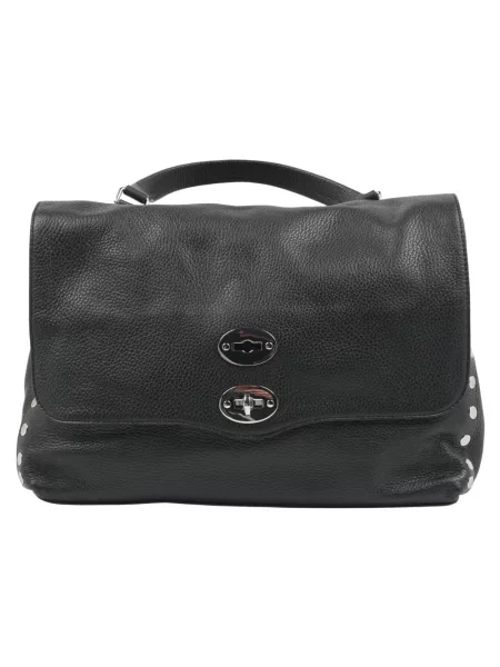 Torebka Zanellato skórzana czarna