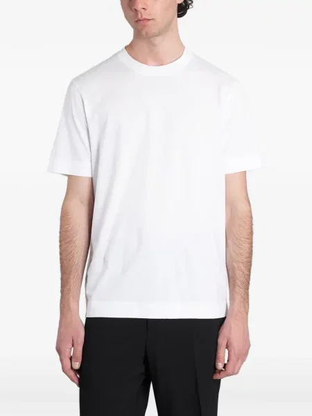 Tricou Tagliatore cu decolteu rotund alb