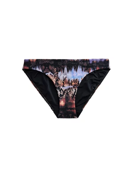 Next Slip costum de baie albastru deschis / maro deschis / maro închis negru