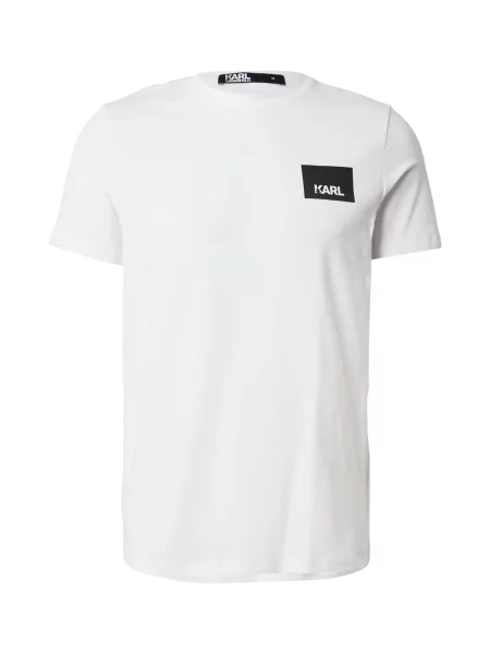 Karl Lagerfeld Tricou negru alb