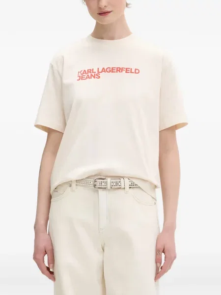 Scurt tricou Karl Lagerfeld Jeans cu imagine