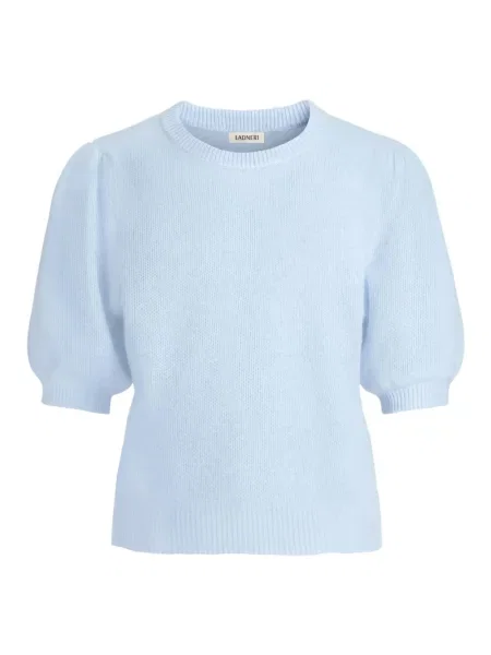Sweter Ladneri z kaszmiru niebieski