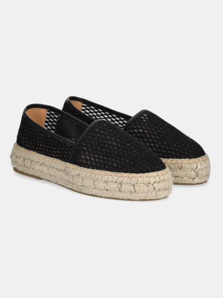 Answear Lab espadrile cu platforma negru