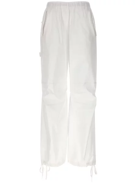 Pantaloni cargo Nude alb