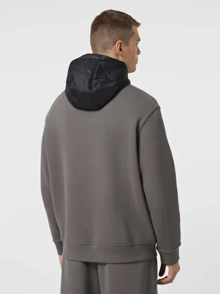 Худи Armani Exchange серое