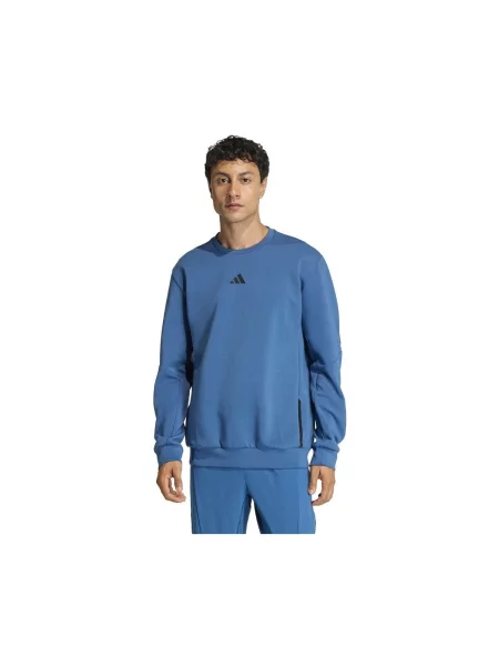 Sală de gimnastică geacă Adidas Performance albastru