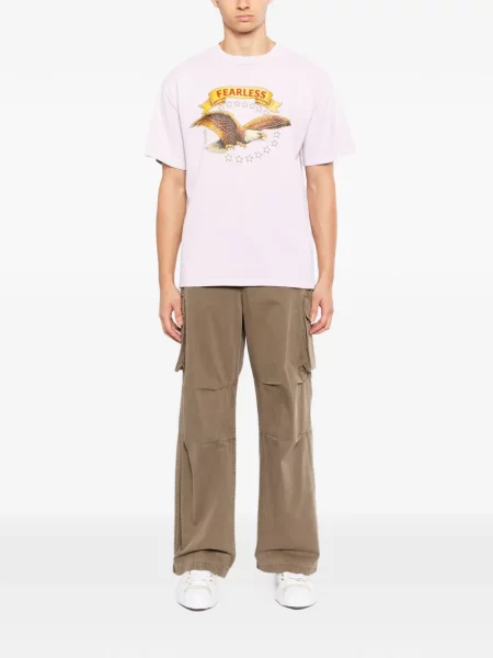 Tricou Melt cu imagine violet